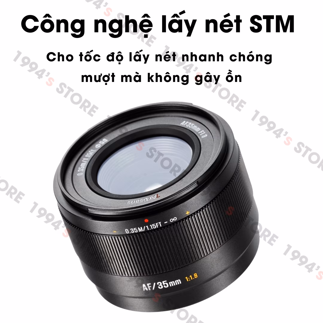 7Artisans 35mm F1.8 Lite AF – Lens đa dụng