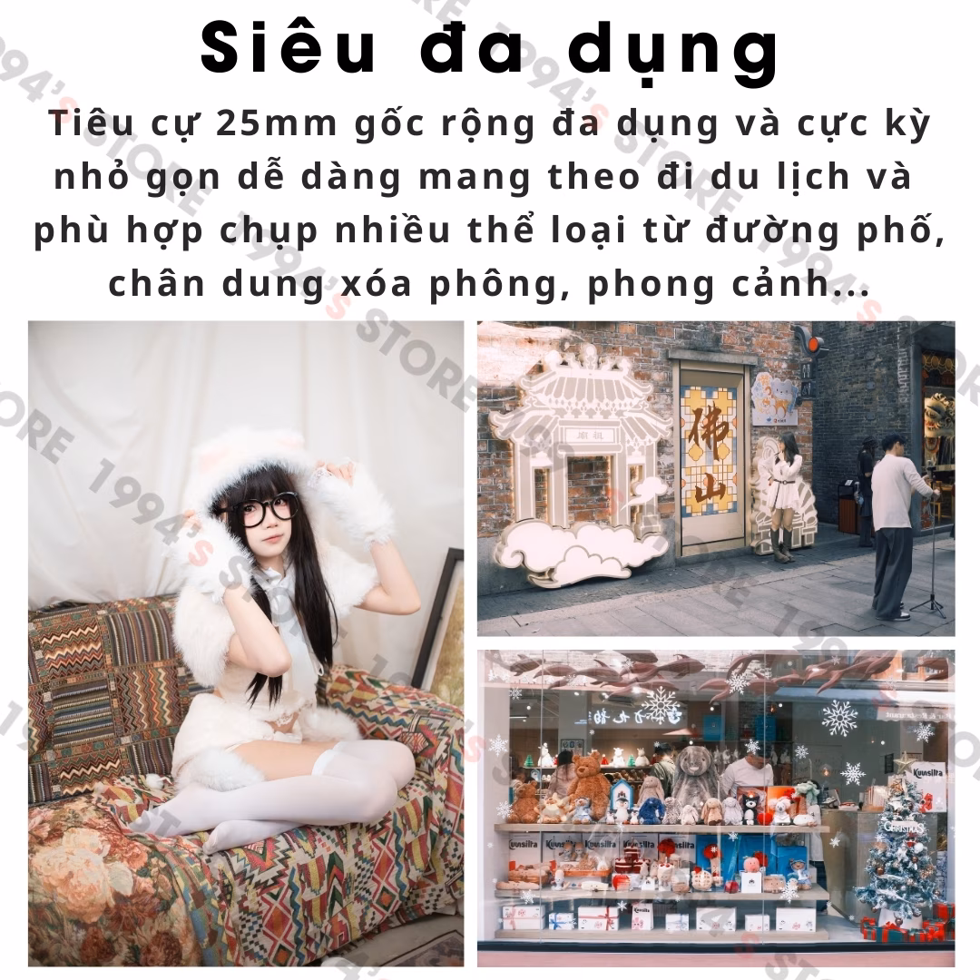 7Artisans 25mm F1.8 Lite AF – Lens góc rộng đa dụng