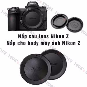 Nắp đậy body, nắp đậy sau lens Nikon Z