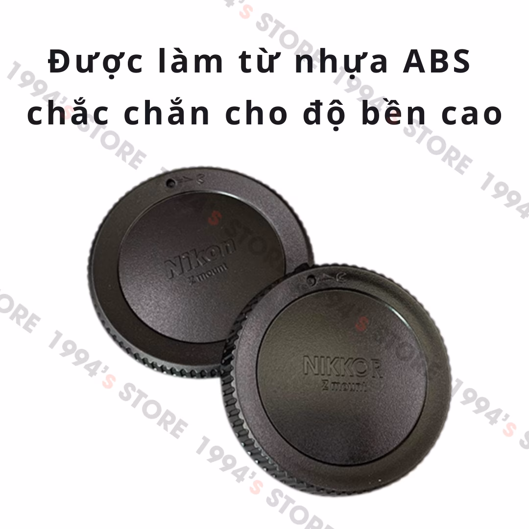 Nắp đậy body, nắp đậy sau lens Nikon Z