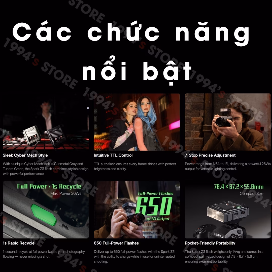 Đèn mini Flash Viltrox Spark Z3