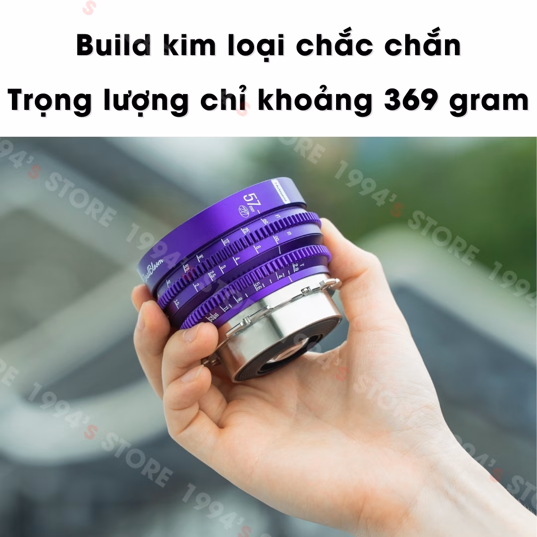 7Artisans 57mm T2.9 FloraBloom Explosive Bokeh – ngàm PL