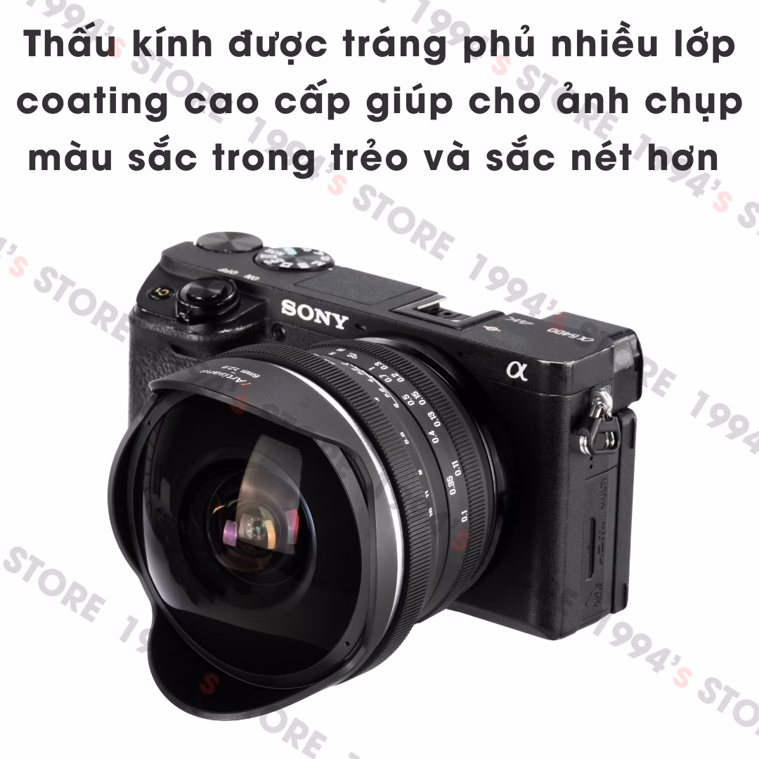 7Artisans 6mm F2 Fisheye – Với góc nhìn rộng nhất thế giới