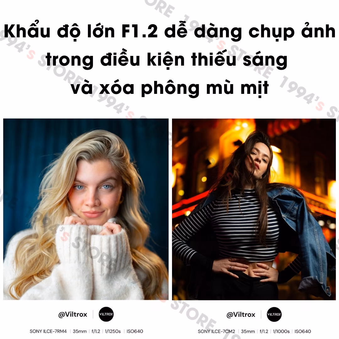 Viltrox AF 35mm F1.2 LAB – Lens đa dụng xóa phông mù mịt dành cho Full-Frame