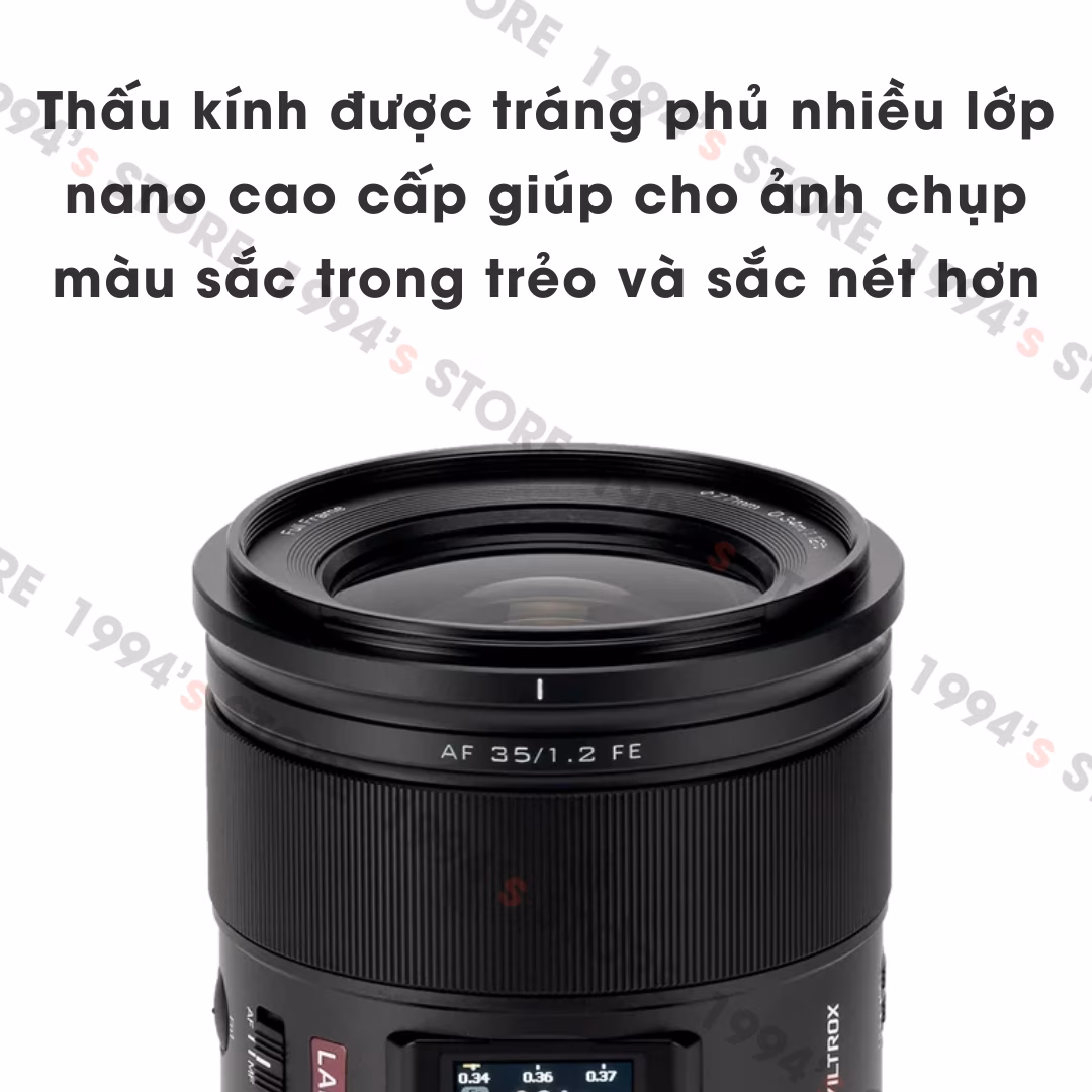 Viltrox AF 35mm F1.2 LAB – Lens đa dụng xóa phông mù mịt dành cho Full-Frame