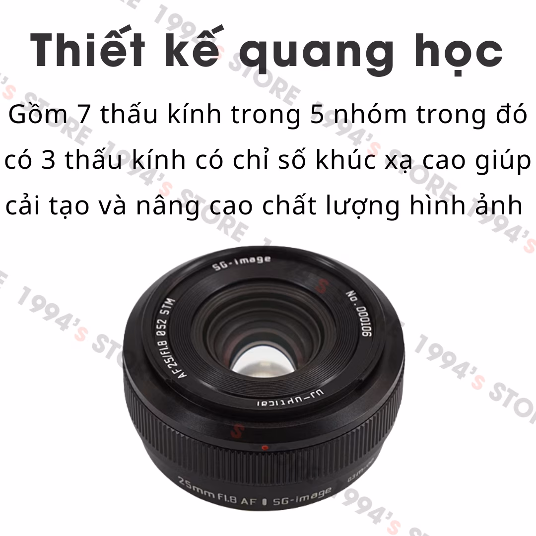 SG Image AF 25mm F1.8 – Lens đa dụng