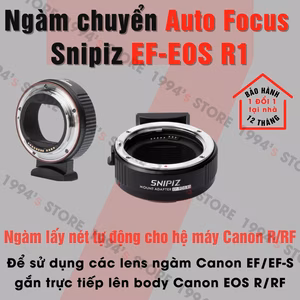 Ngàm chuyển  Auto Focus Snipiz EF-EOS R1