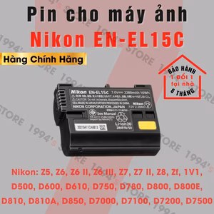 Pin máy ảnh Nikon EN-EL15C