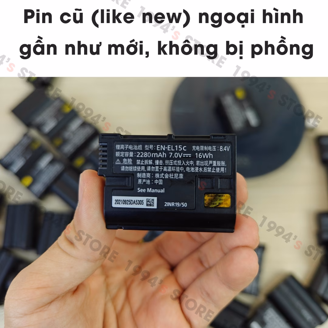 Pin máy ảnh Nikon EN-EL15C