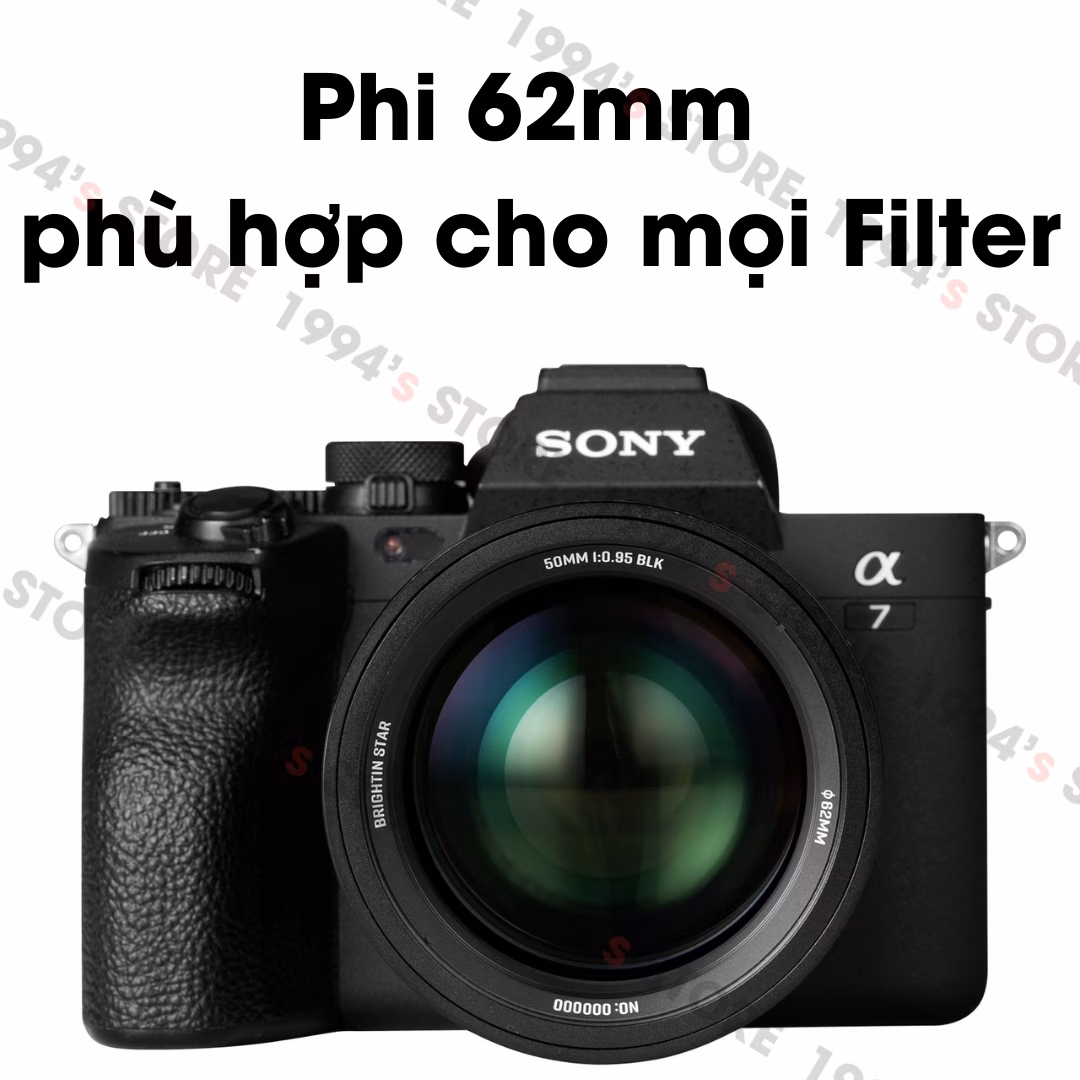 Brightin Star 50mm F0.95 II – Lens chân dung xóa phông for Full-Frame