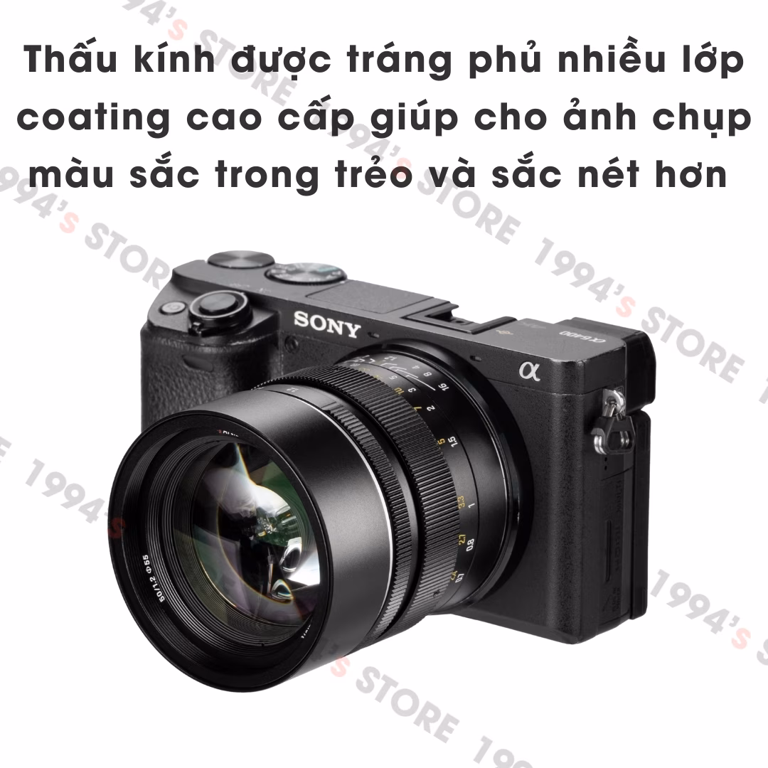 7Artisans 50mm F1.2 – Lens chân dung xóa phông