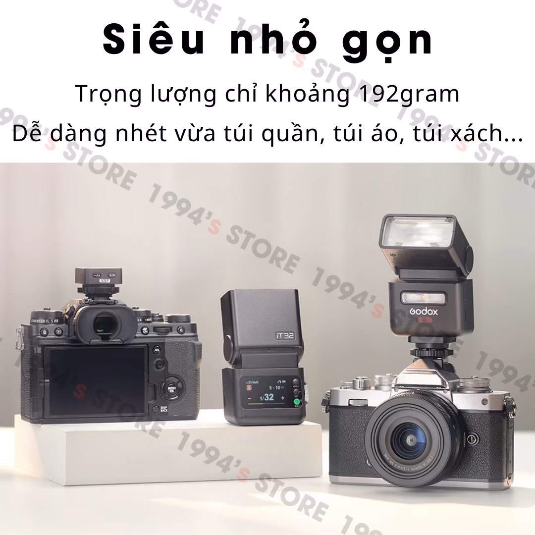 Đèn Flash Godox iT32 và Godox X5