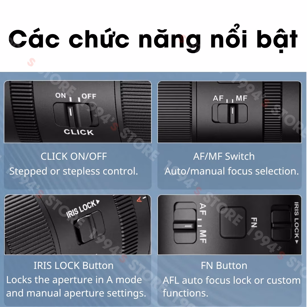 Sirui AURORA 35mm F1.4 Auto Focus – Lens đa dụng cho Full-Frame