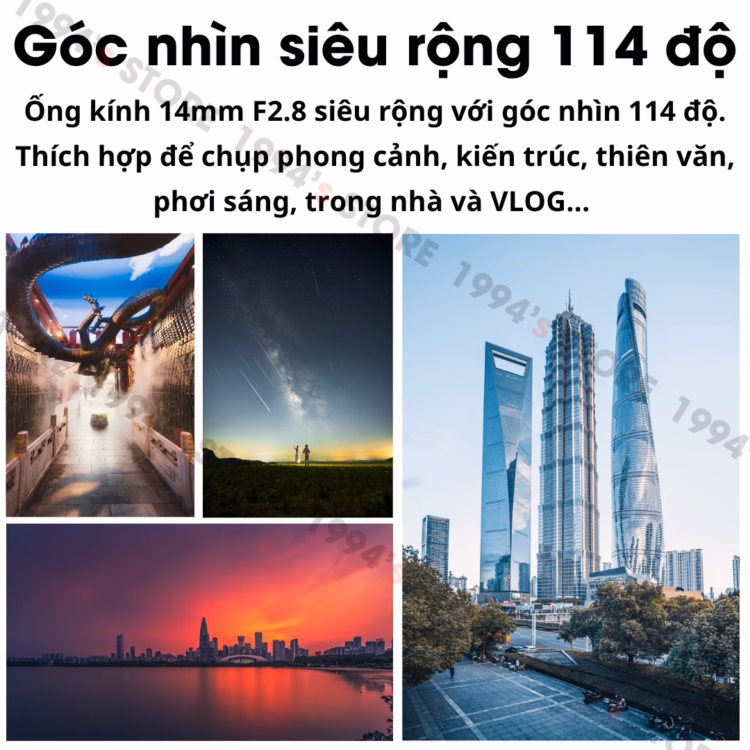 TTArtisan 14mm F2.8 ASPH – Siêu rộng KHÔNG MÉO cho Full Frame