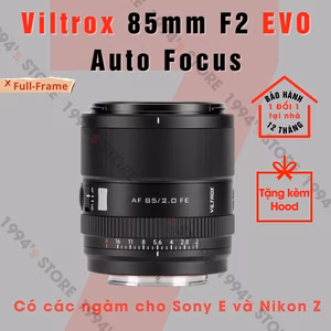Viltrox AF 85mm F2 EVO – Lens chân dung xóa phông có Auto Focus for Full-Frame