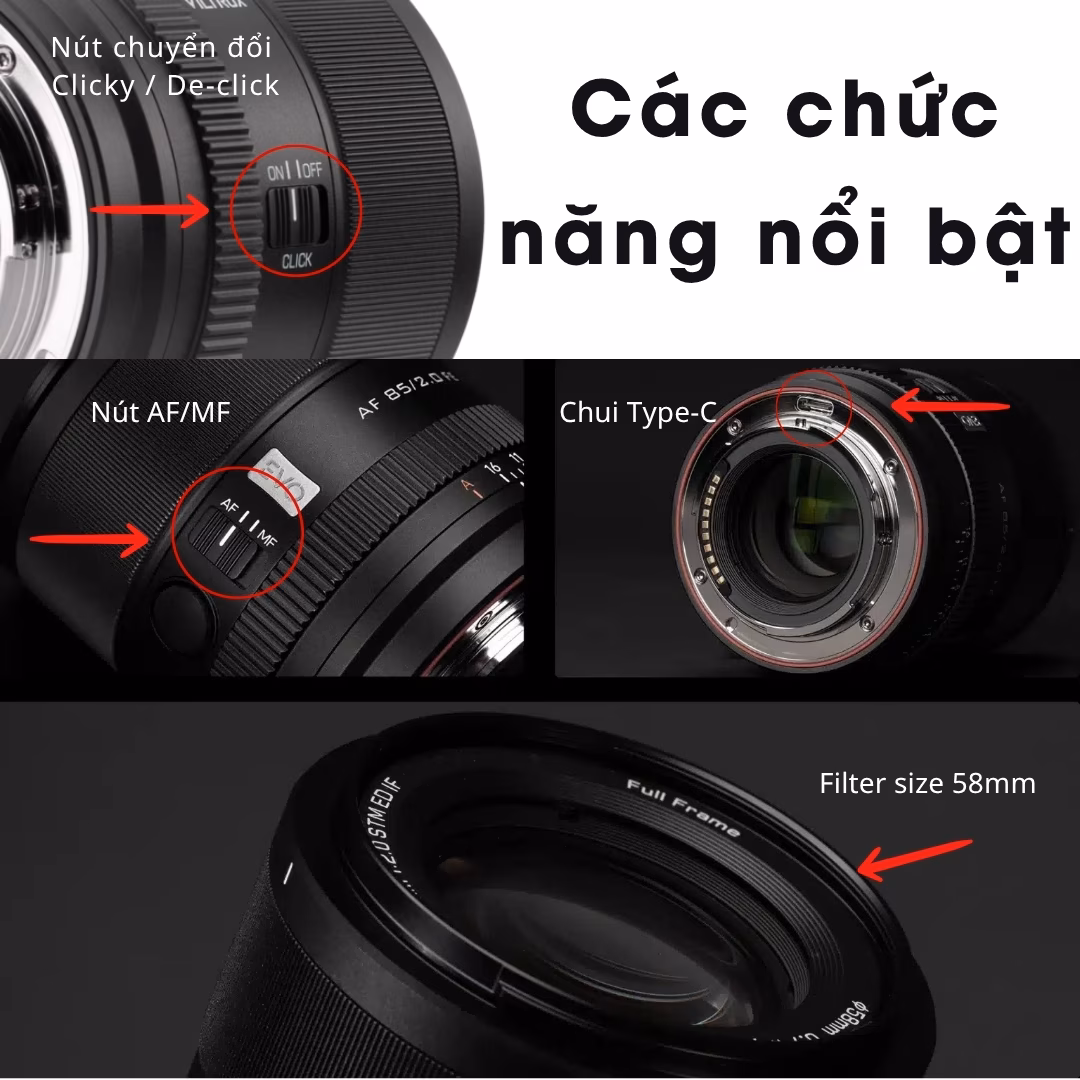 Viltrox AF 85mm F2 EVO – Lens chân dung xóa phông có Auto Focus for Full-Frame