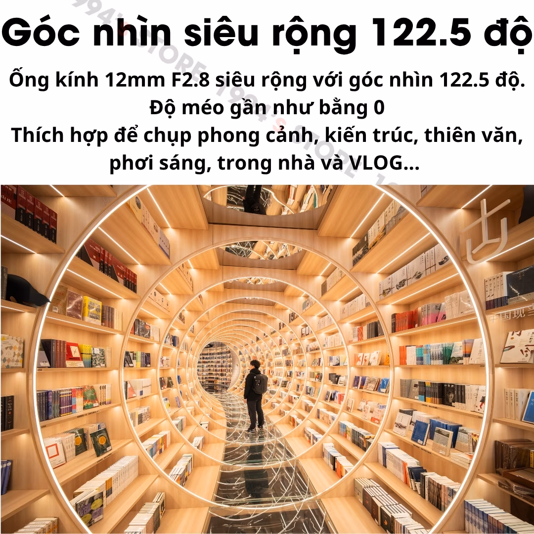 Brightin Star 12mm F2.8 ASPH – Lens siêu rộng không méo for Full-Frame