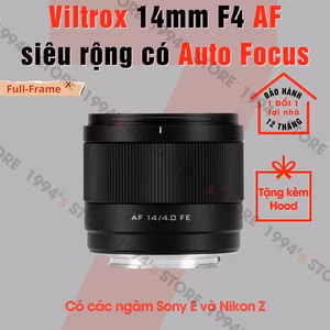 Viltrox AF 14mm F4 lens siêu rộng nhỏ gọn dành cho Full-Frame