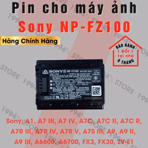 Pin cho máy ảnh Sony NP-FZ100