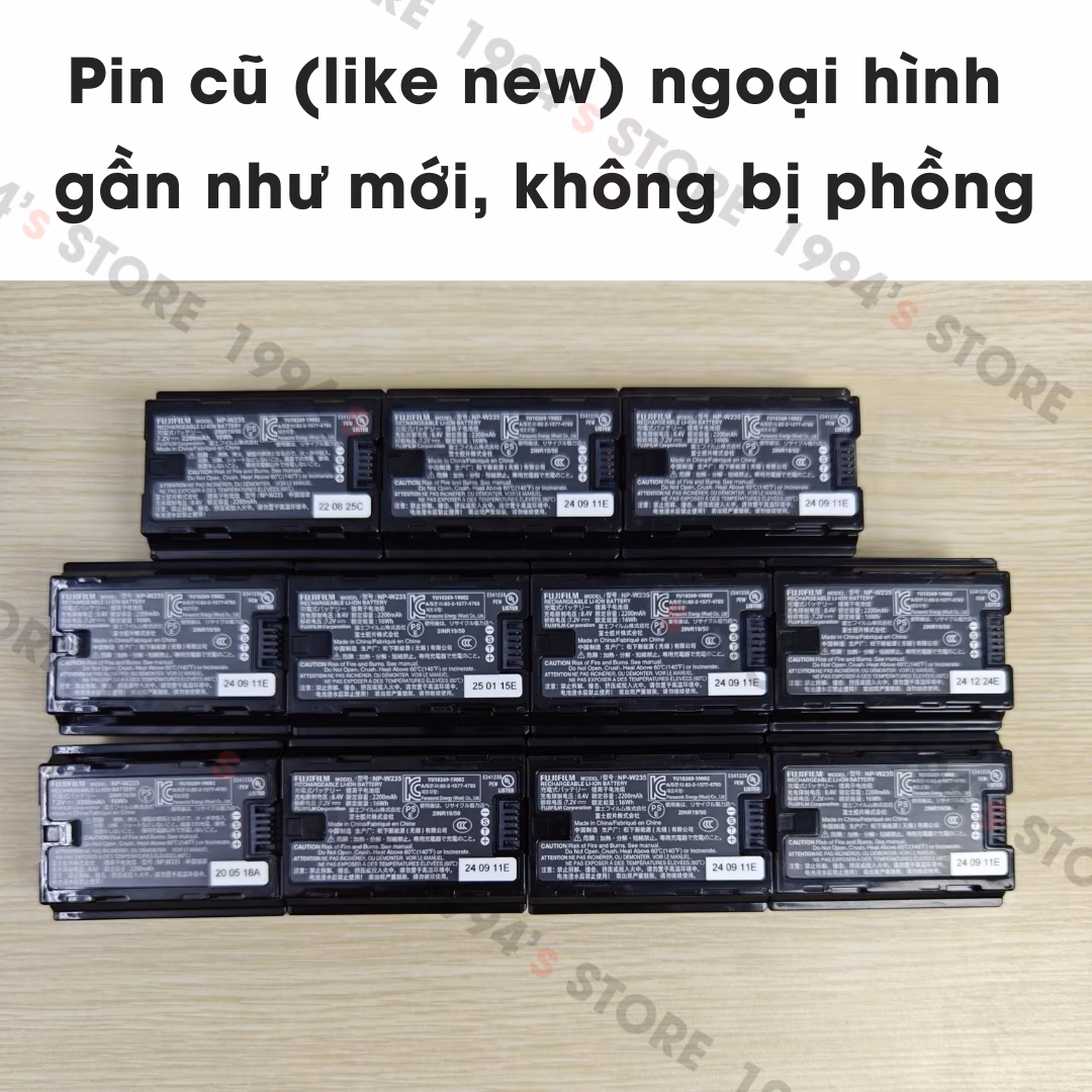 Pin cho máy ảnh Fujifilm NP-W235