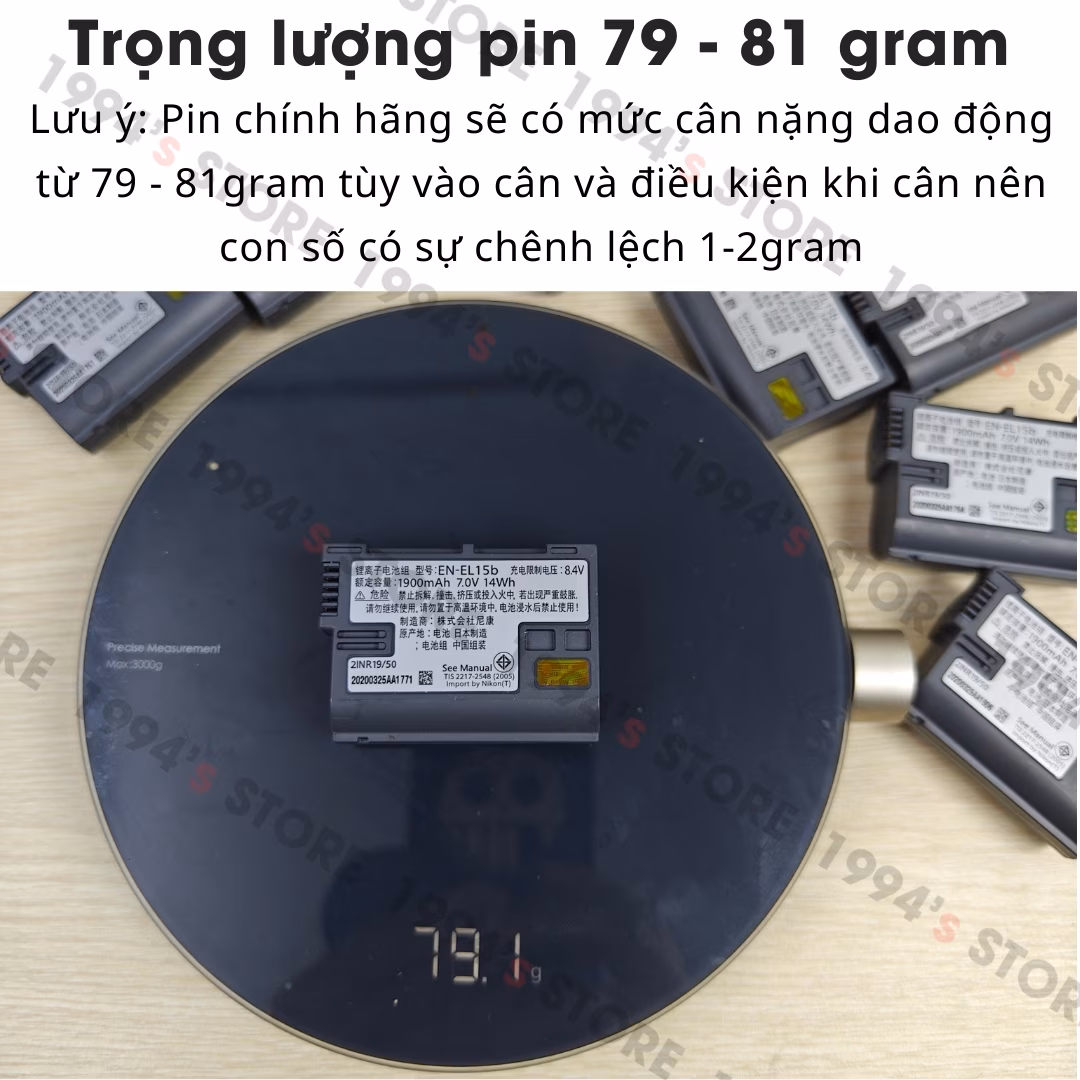 Pin máy ảnh Nikon EN-EL15b