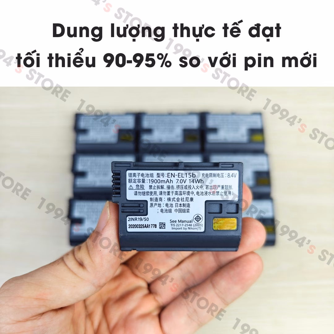 Pin máy ảnh Nikon EN-EL15b