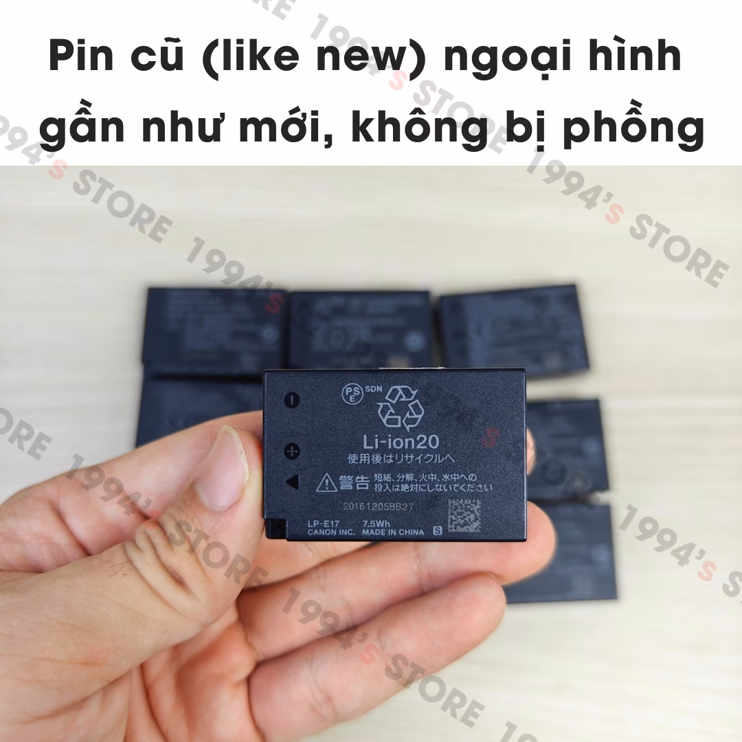 Pin cho máy ảnh Canon LP-E17