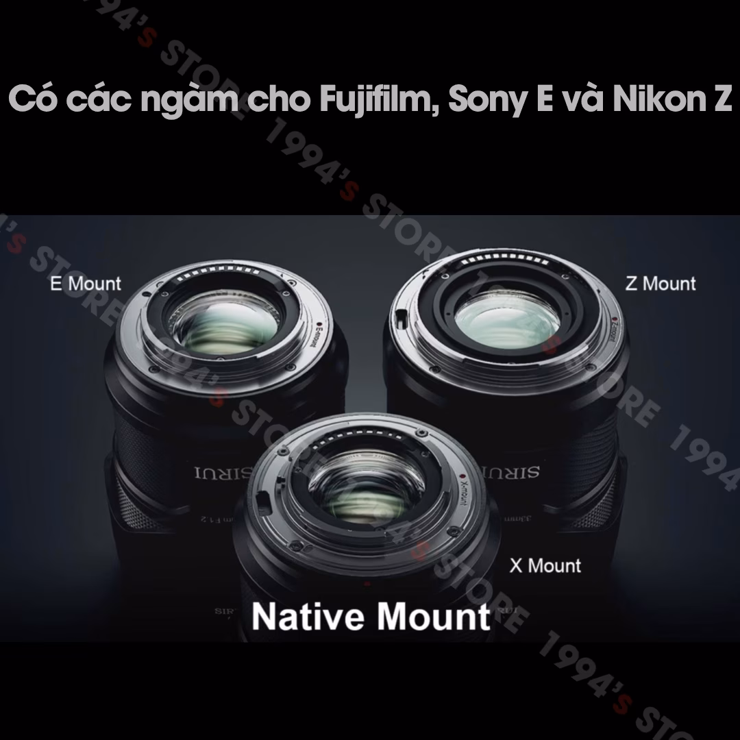 SIRUI 56mm F1.2 Auto Focus – Sirui Sniper AF lens chân dung