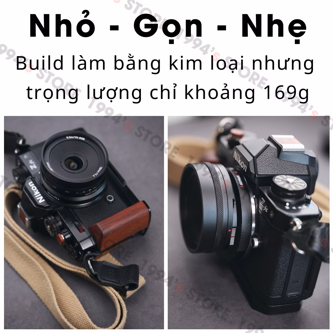 AstrHori 18mm F5.6 SHIFT – Lens Pancake siêu rộng kèm Shift