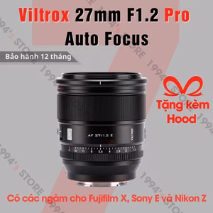 Viltrox AF 27mm F1.2 Pro – Lens đa dụng đi kèm khẩu độ lớn