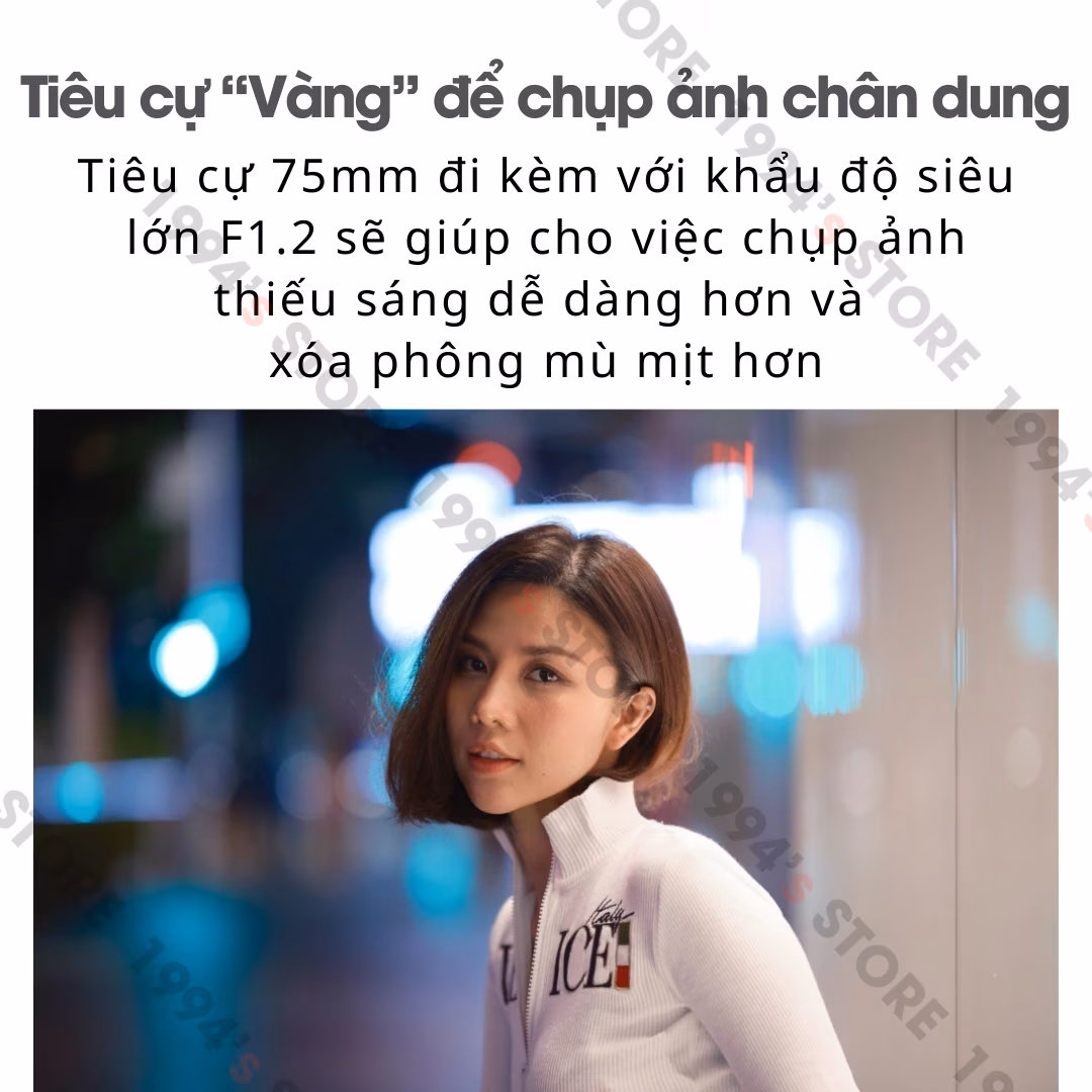 Viltrox 75mm F1.2 Pro Auto Focus – Lens chuyên chân dung