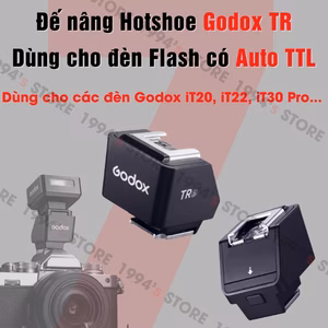 Đế nâng Hotshoe Godox TR dùng cho đèn Flash có Auto TTL