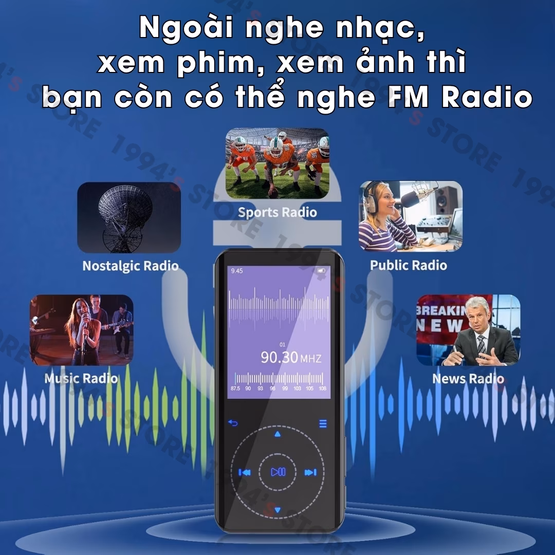 Máy nghe nhạc RUIZU D25