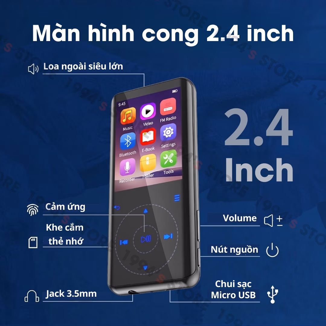 Máy nghe nhạc RUIZU D25