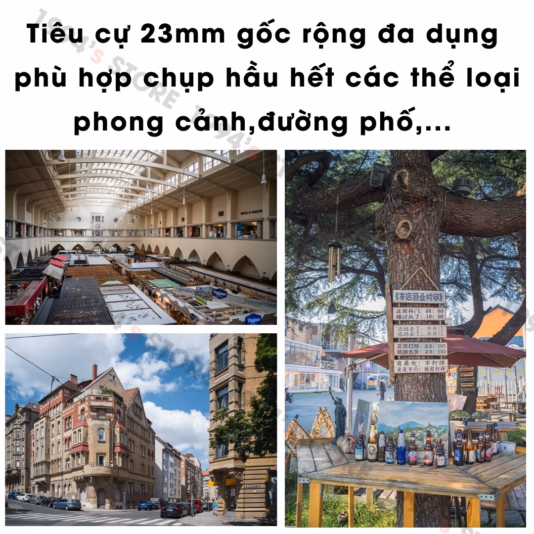 Brightin Star 23mm F5.6  – Lens góc rộng đa dụng for Full-Frame