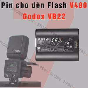 Pin Godox VB22 dùng cho đèn Flash Godox V480 – Dung lượng 2200mAh