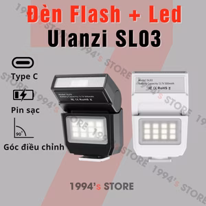 Đèn Flash và Led Ulanzi SL03 – Đèn Mini Flash Led