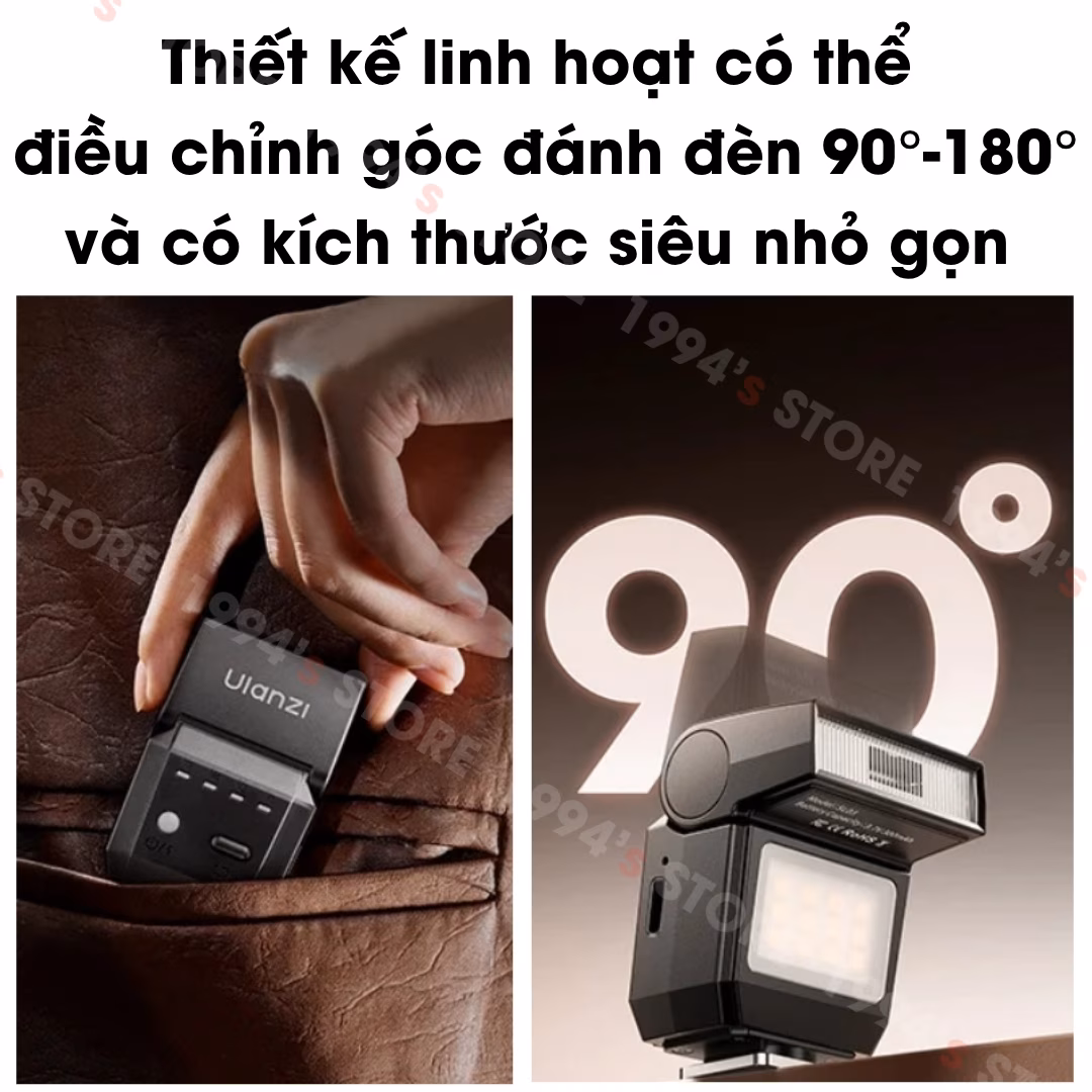 Đèn Flash và Led Ulanzi SL03 – Đèn Mini Flash Led