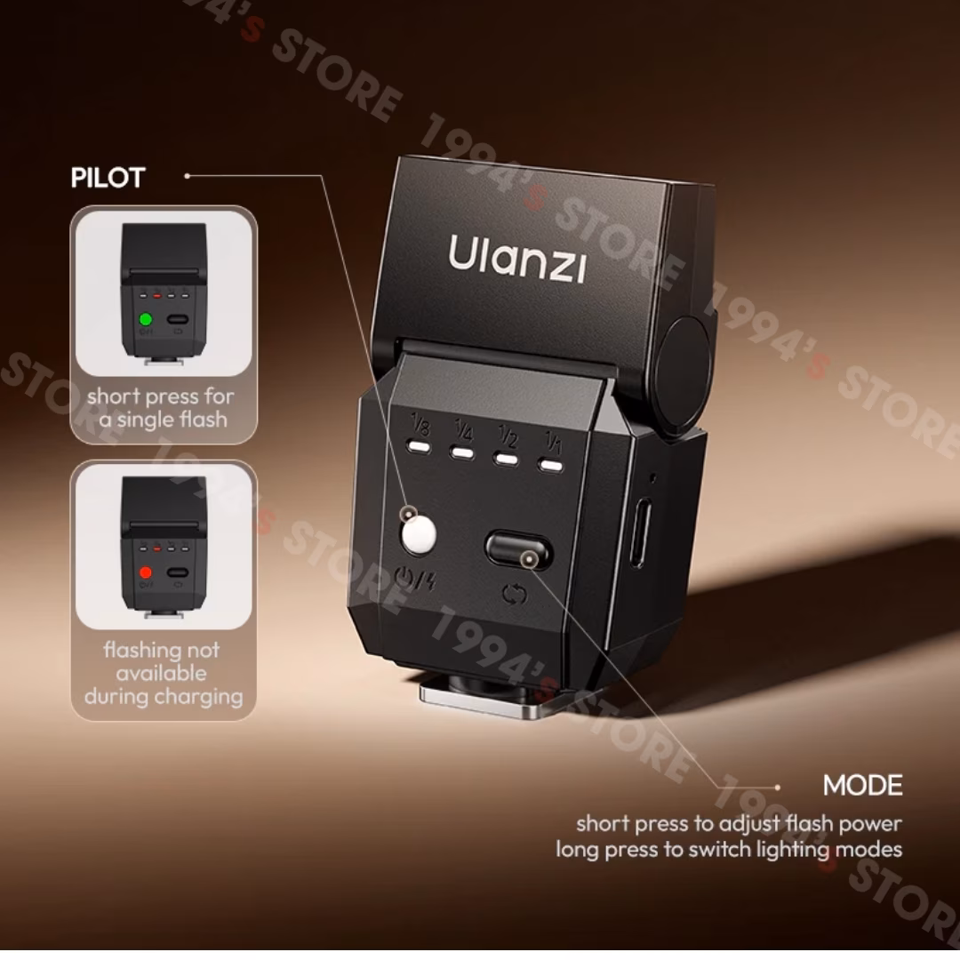 Đèn Flash và Led Ulanzi SL03 – Đèn Mini Flash Led