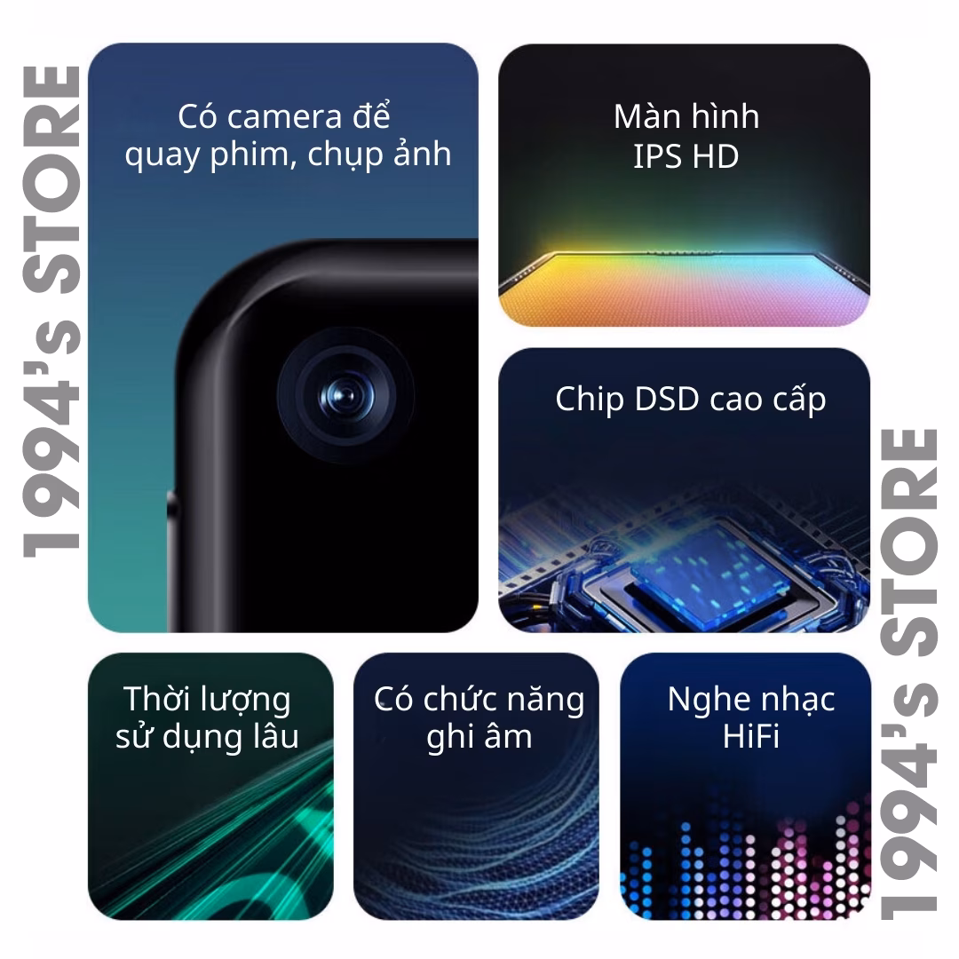 Máy nghe nhạc Benjie R1