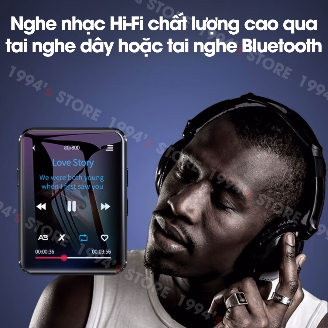 Máy nghe nhạc cảm ứng giá rẻ Benjie X5