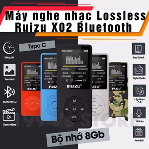 Máy nghe nhạc Ruizu X02