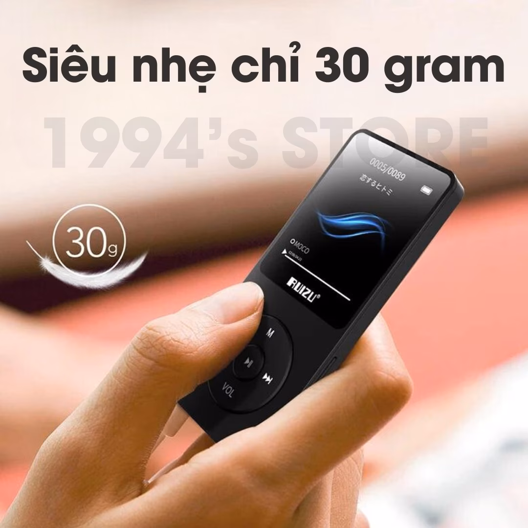 Máy nghe nhạc Ruizu X02