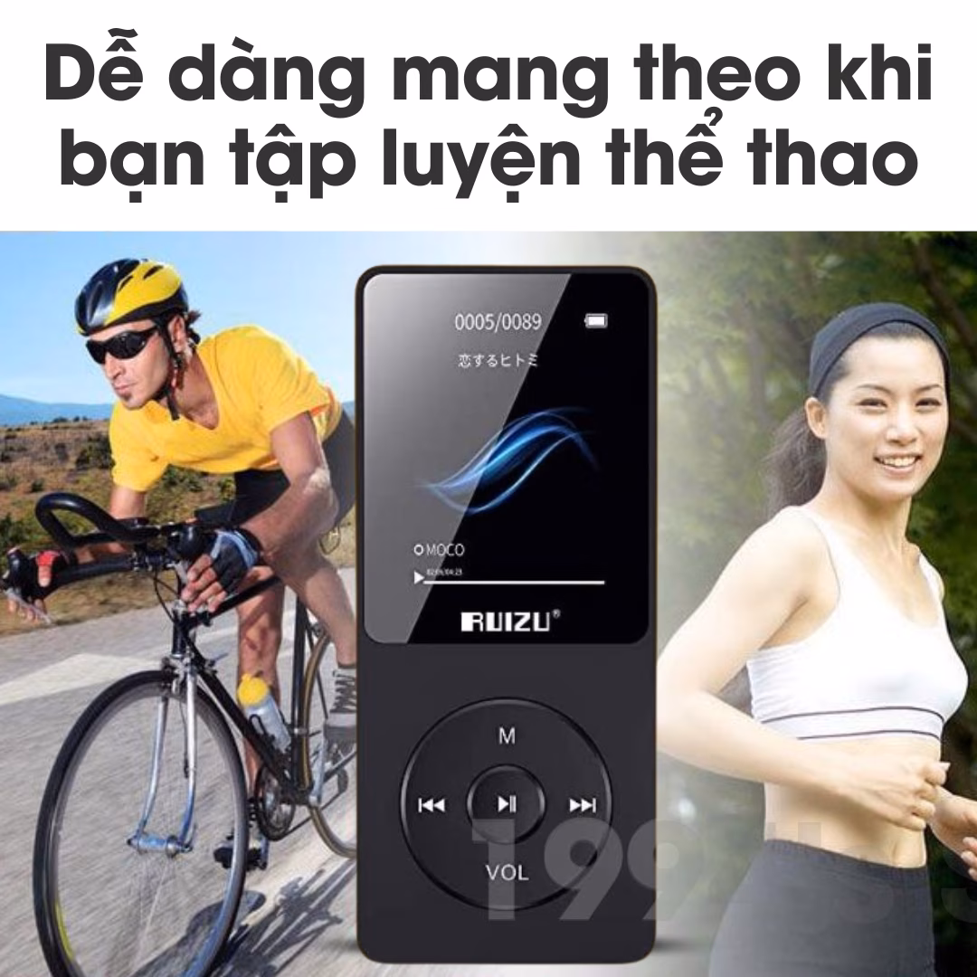 Máy nghe nhạc Ruizu X02