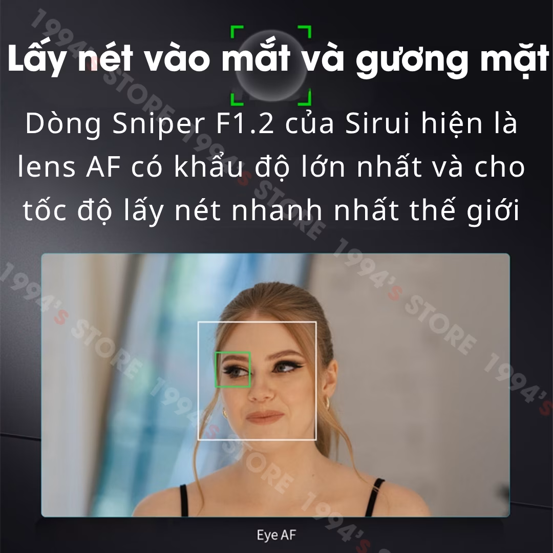 SIRUI 23mm F1.2 Auto Focus – Sirui Sniper AF