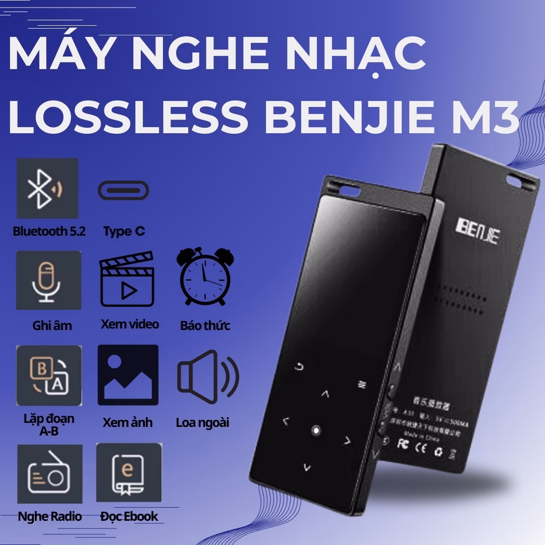 Máy Nghe Nhạc Benjie M3