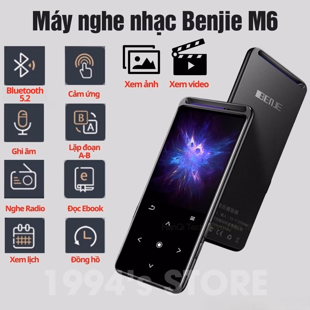 Máy Nghe Nhạc Benjie M6