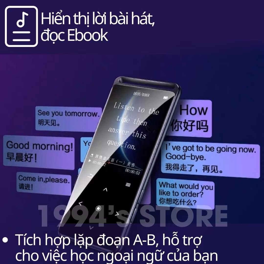 Máy Nghe Nhạc Benjie M6