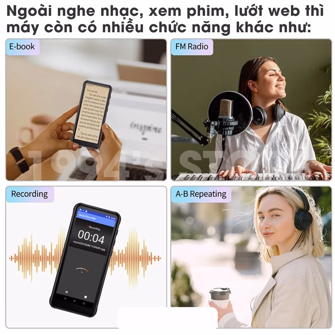 Máy Nghe Nhạc Ruizu Z80