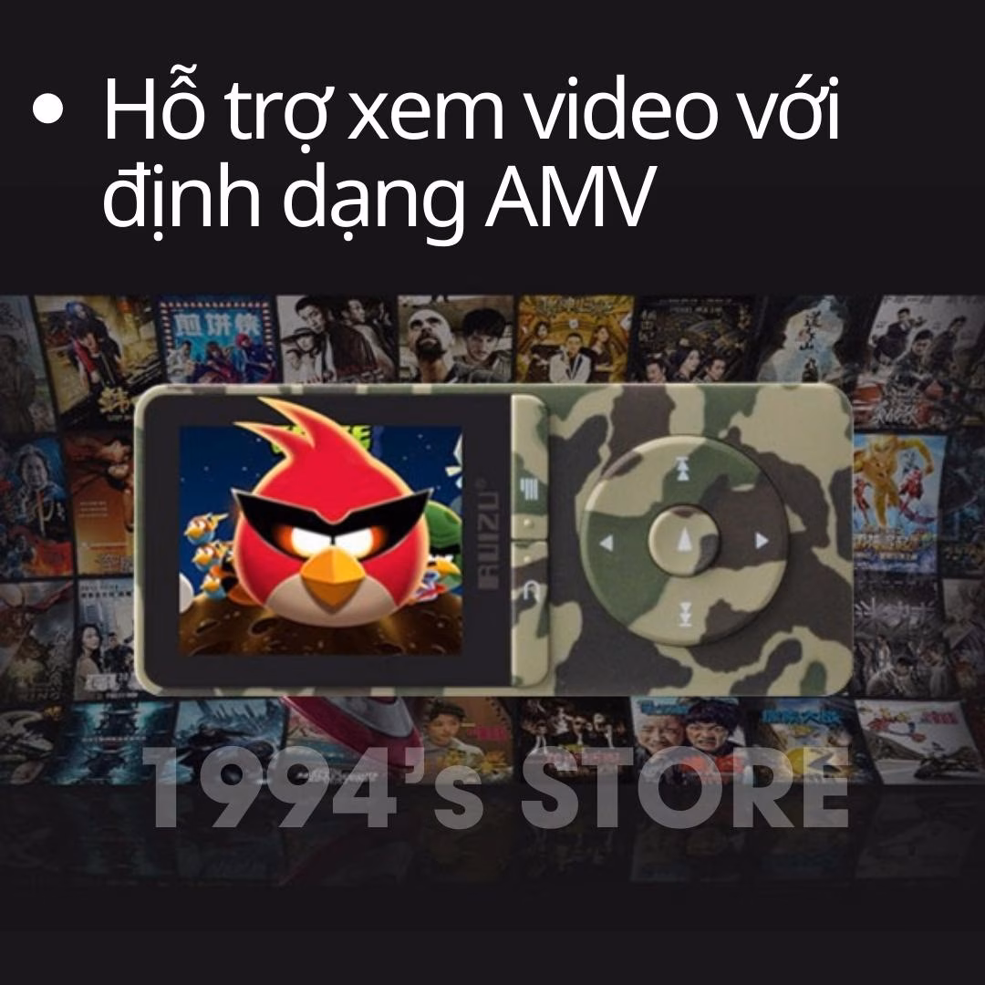 Máy nghe nhạc Ruizu X20